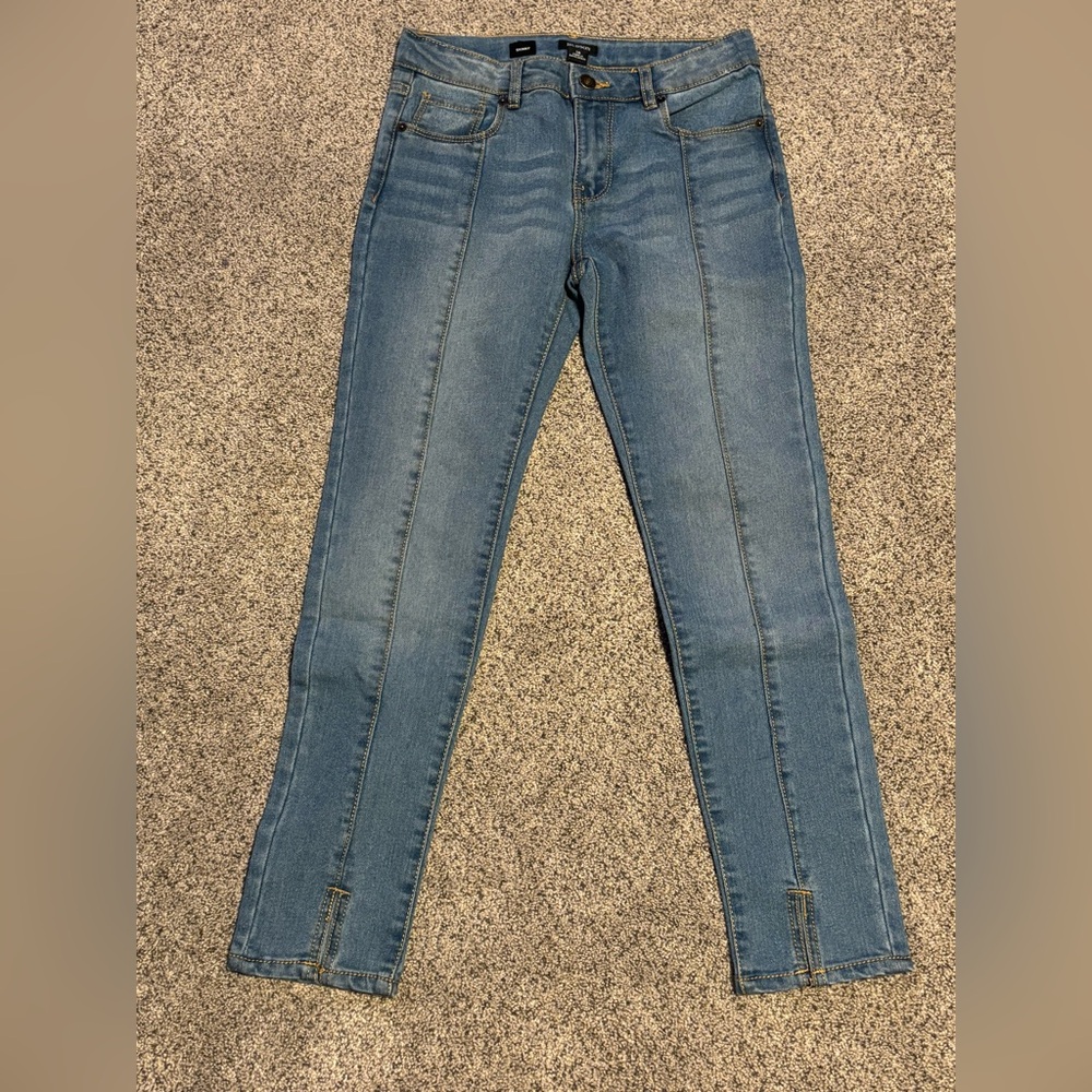 Hudson Jeans Kids Classic Blue Skinny Denim